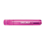 Pink Solitaire LED key chain flashlight with custom engraving