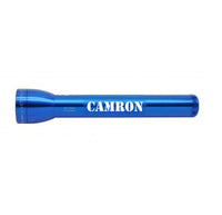 Blue ML300L LED 3-Cell D flashlight with CAMRON engraving