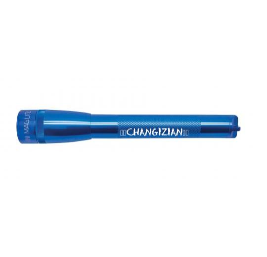 Mini Maglite Pro LED Flashlight - Blue - Custom Engraving