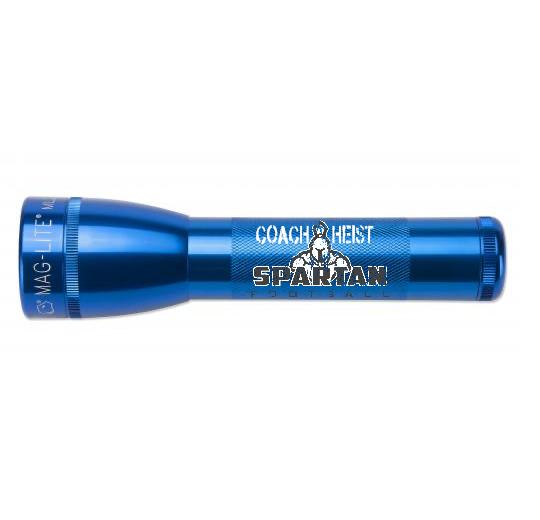 ML25LT LED 2-Cell C Flashlight - Blue - Custom Engraving