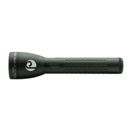Foliage green ML50LX LED 2-Cell C flashlight with textured grip and custom tactical engraving