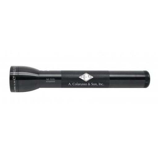 ML300L LED 3-Cell D Flashlight - Black - Custom Engraving