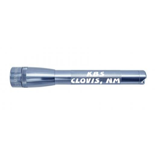 Mini Maglite Pro LED Flashlight - Gray - Custom Engraving