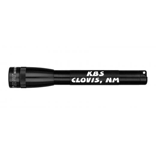 Mini Maglite Pro LED Flashlight - Black - Custom Engraving