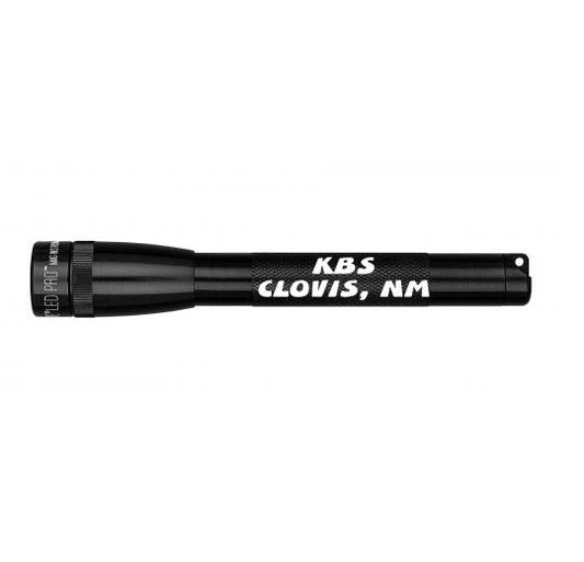 Mini Maglite Pro LED Flashlight - Black - Custom Engraving