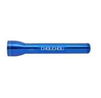 Blue ML300L LED 3-Cell D flashlight with custom engraving
