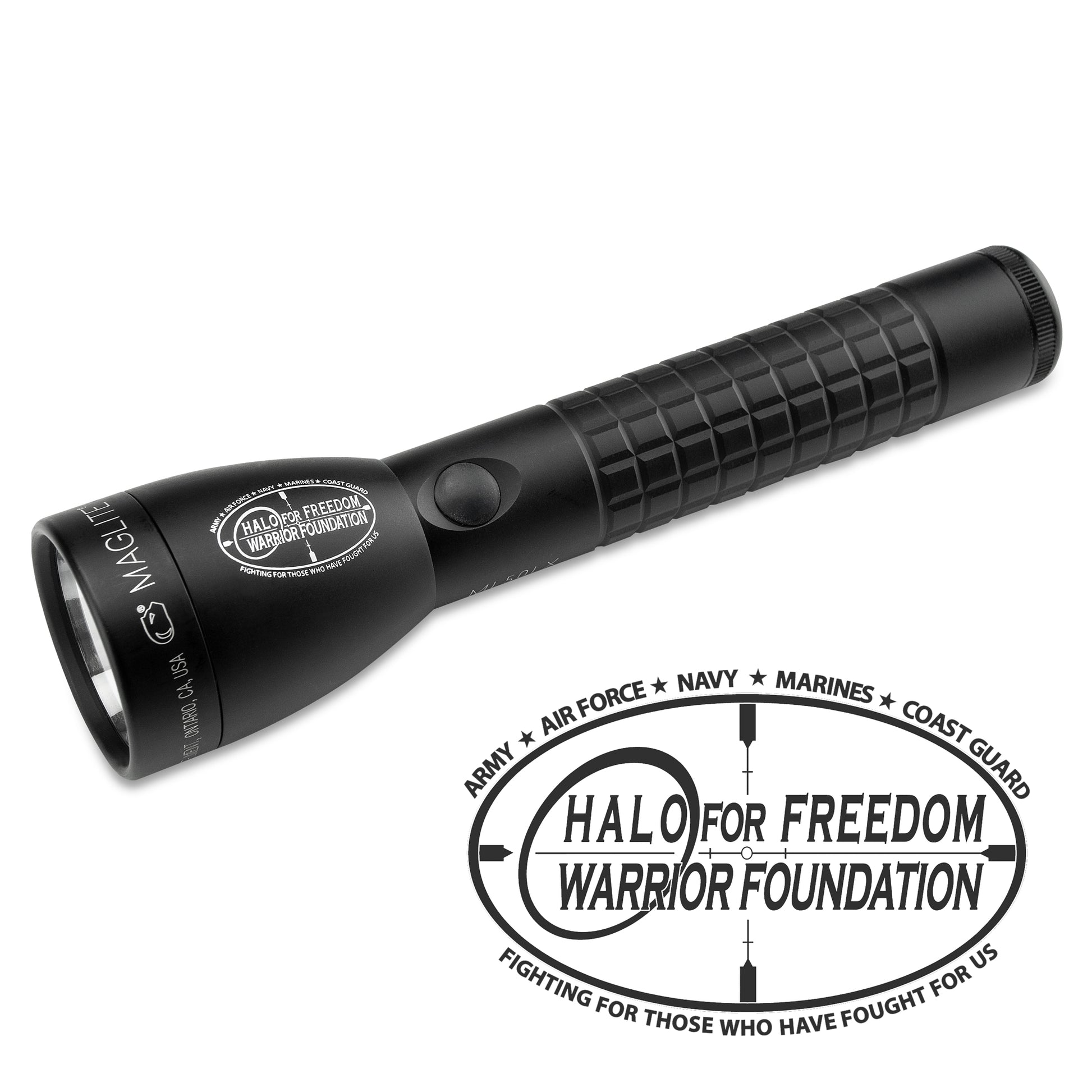 Maglite ML50LX 2 Cell LED Flashlight HALO Edition