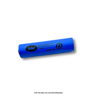 Blue rechargeable battery for MAG-TAC LED flashlight