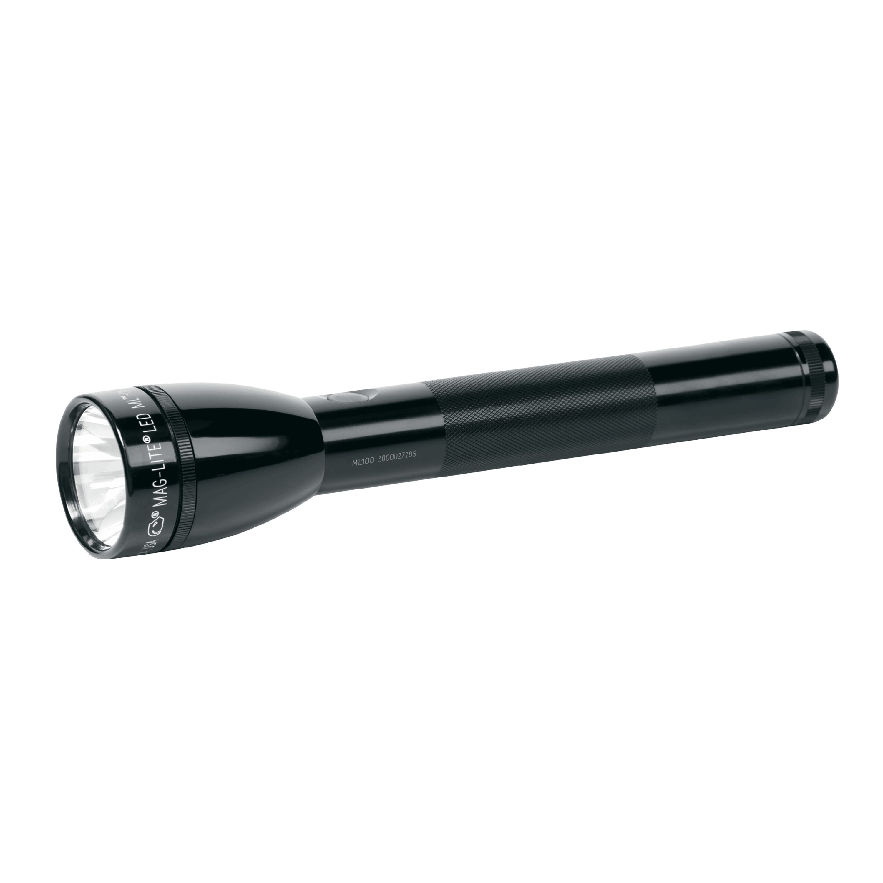 Maglite® ML100® 3 pilas C Linterna LED – alcance de 306 metros, hasta 78 horas de autonomía, 137 lúmenes, Haz ajustable de concentrado a amplio y QuickClik® Funcionamiento multifunción