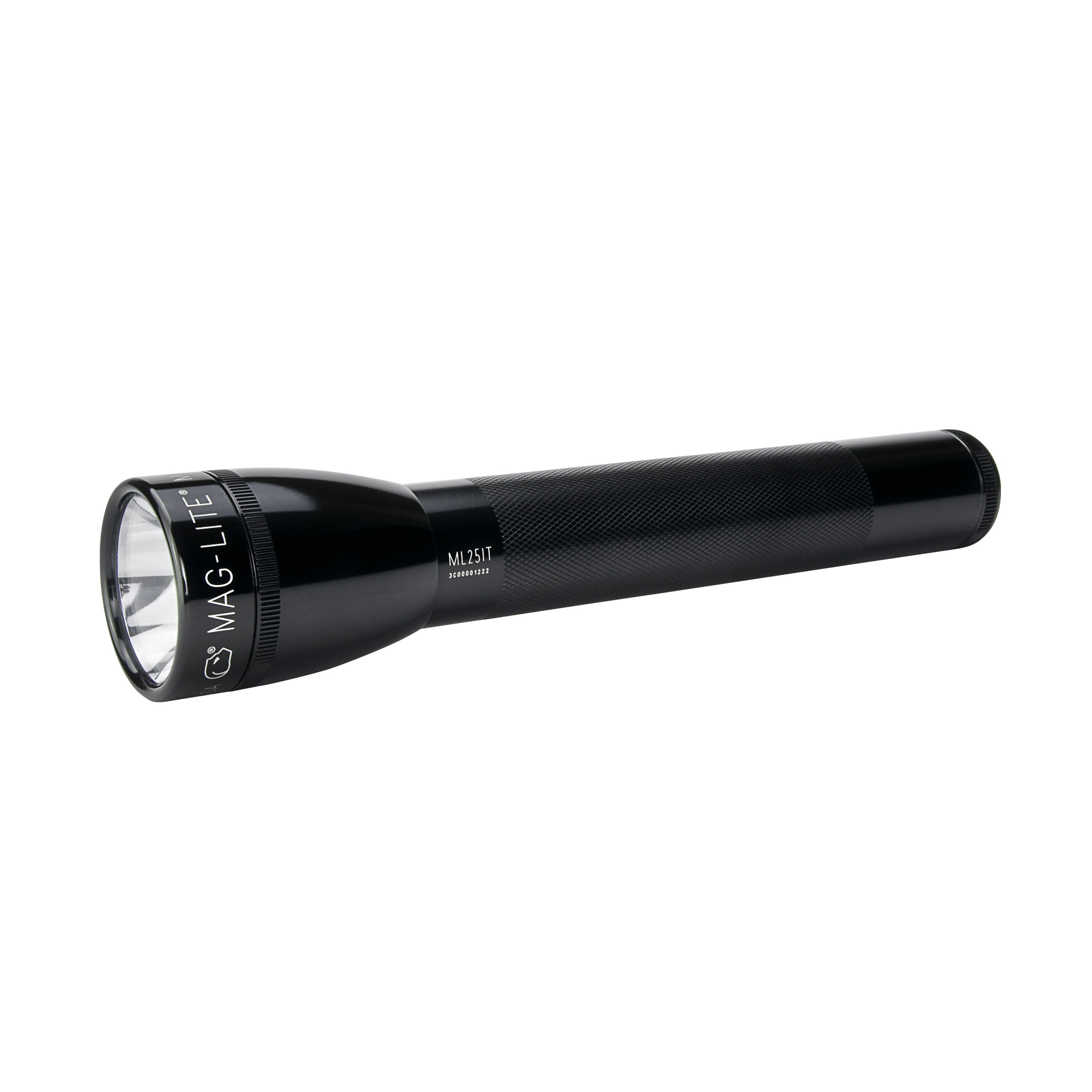Maglite® ML25IT Classic 3-Cell C Incandescent Flashlight – 222-Meter Beam, Up to 3-Hour 15-Minute Runtime & 63 Lumens
