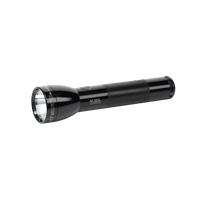 Maglite ML300L LED 2D flashlight in black with knurled grip