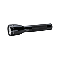 Maglite ML50L LED 2C flashlight in black with knurled grip and front lens