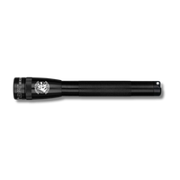 Mini Maglite Pro LED 2AA flashlight featuring the National Police Dog Foundation logo on the body