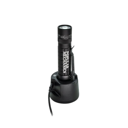 MAG-TAC LED Rechargeable Flashlight System Plain Bezel - Popular Mechanics