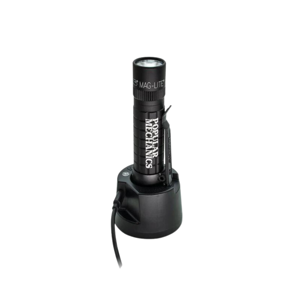 MAG-TAC LED Rechargeable Flashlight System Plain Bezel - Popular Mechanics