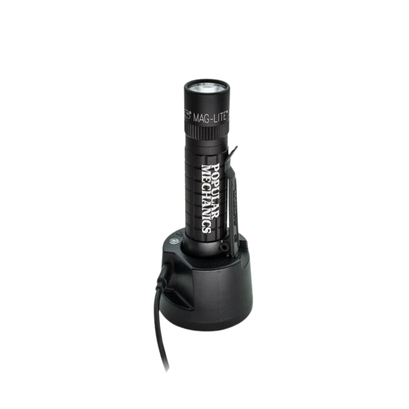 MAG-TAC LED Rechargeable Flashlight System Plain Bezel - Popular Mechanics