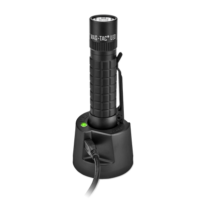MAG-TAC® - LED Rechargeable Plain Bezel Flashlight System