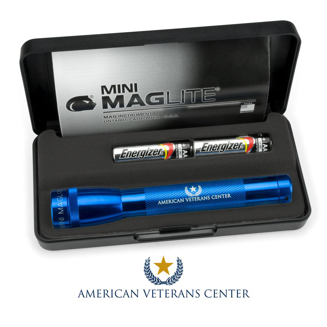 Mini Maglite 2-Cell AA American Veterans Center