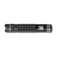 Mag-Tac LED rechargeable flashlight with crown bezel and National Police Dog Foundation emblem