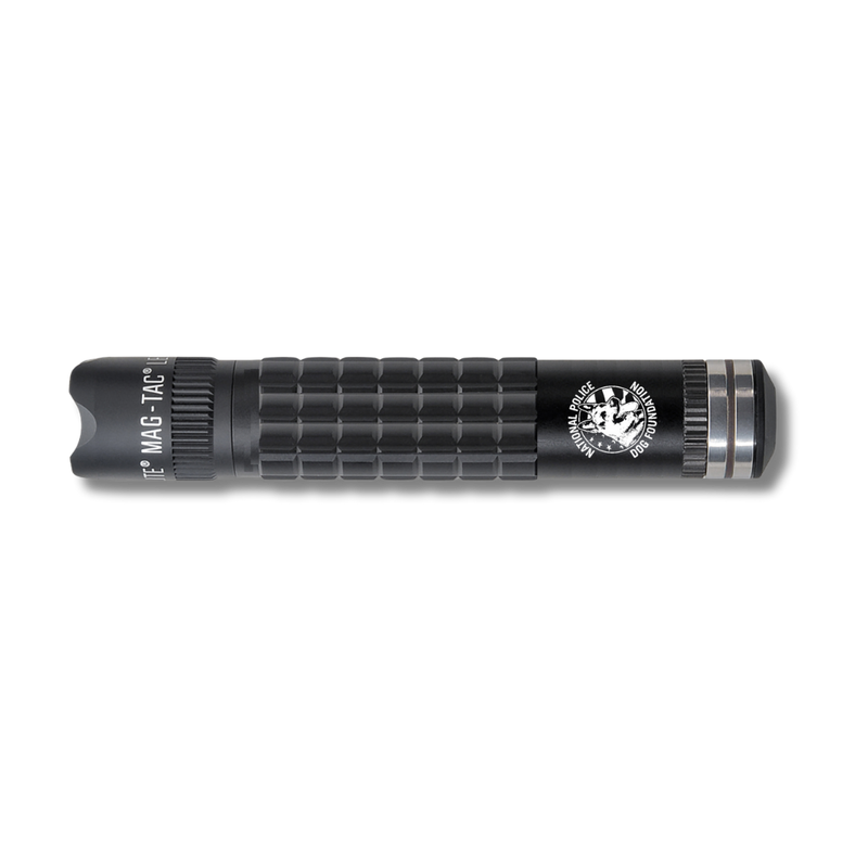 MAG-TAC LED Rechargeable Flashlight System Crowned Bezel- National Police Dog Foundation