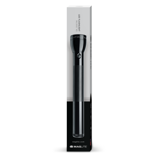 Maglite® ML300L 4D LED Flashlight with Long Runtime and Far Beam Distance