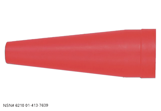 Traffic/Safety Wand kit  fits C or D Cell Maglite Flashlights