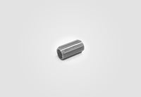 Bulb protector sleeve for Mini Maglite AA in cylindrical metal form.