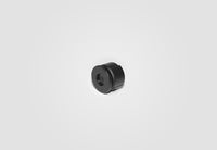 Black circular switch repair end cap for Mini Maglite AA flashlight