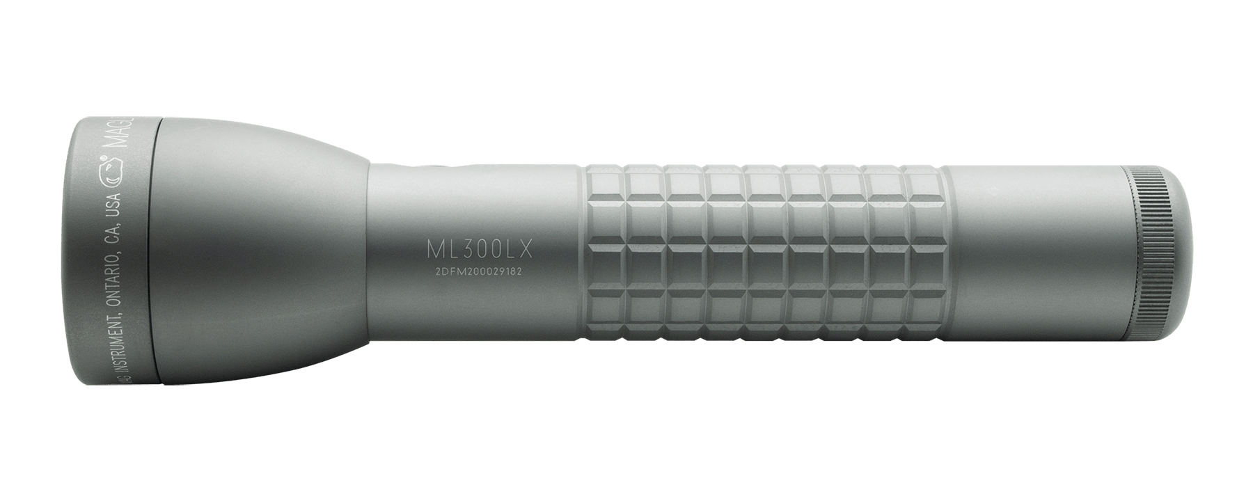 ML300LX 2D LED Flashlight - Urban Gray - Custom Tactical Engraving