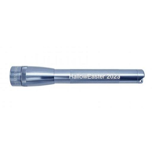 Mini Maglite Pro LED Flashlight - Gray - Custom Engraving