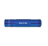 Blue XL50 LED 3-Cell AAA flashlight with custom engraving