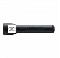 Black ML300LX 2D LED flashlight with knurled grip and engraving area