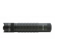 MAG-TAC CR123 LED tactical flashlight with crowned bezel and knurled body in foliage green finish