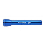 Blue ML300L LED 3-Cell D flashlight with Zachary's Light engraving