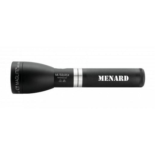 ML150LRSX Rechargeable LED Fast-Charging Flashlight - Matte  Black - Custom Tactical Engraving