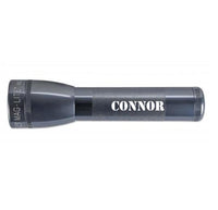 Gray ML25LT LED 2-Cell C flashlight with CONNOR engraving