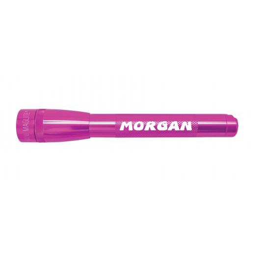 Mini Maglite Pro LED Flashlight - Pink - Custom Engraving