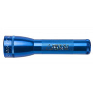Blue ML25LT LED 2-Cell C flashlight with custom engraving