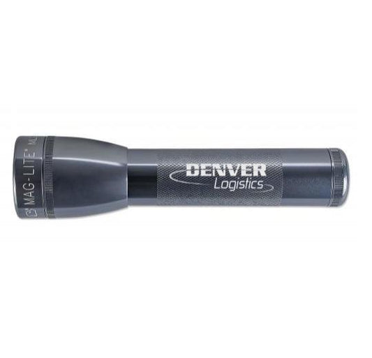 ML25LT LED 2-Cell C Flashlight - Gray - Custom Engraving