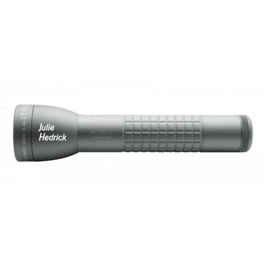 ML300LX 2D LED Flashlight - Urban Gray - Custom Tactical Engraving