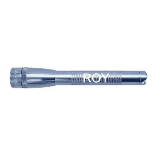 Mini Maglite Pro LED Flashlight - Gray - Custom Engraving