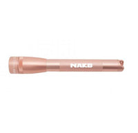 Rose gold Mini Maglite Pro LED flashlight with custom engraving