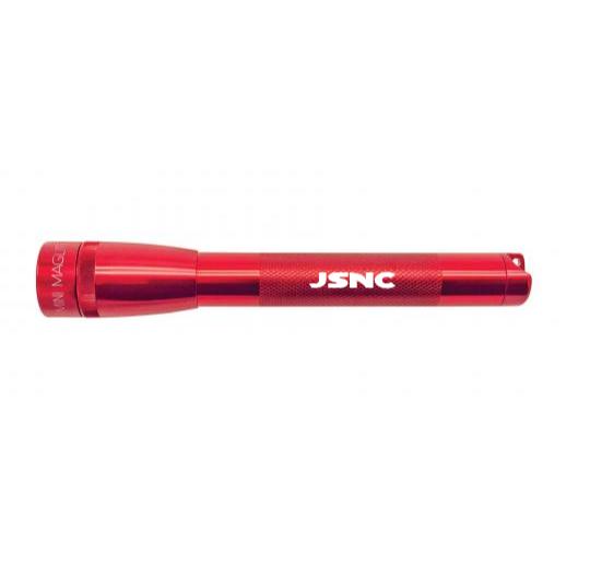 Mini Maglite Pro LED Flashlight - Red - Custom Engraving