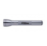 Gray ML300L 3-Cell D flashlight with custom engraving Owen's Excavating & Trenching
