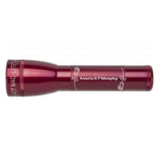 ML25LT LED 2-Cell C Flashlight - Red - Custom Engraving