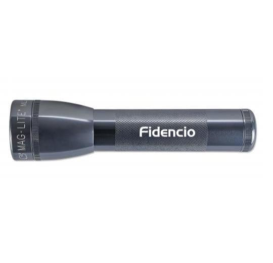 ML25LT LED 2-Cell C Flashlight - Gray - Custom Engraving