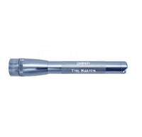 Gray Mini Maglite Pro LED flashlight engraved Snakebite Tony Middleton