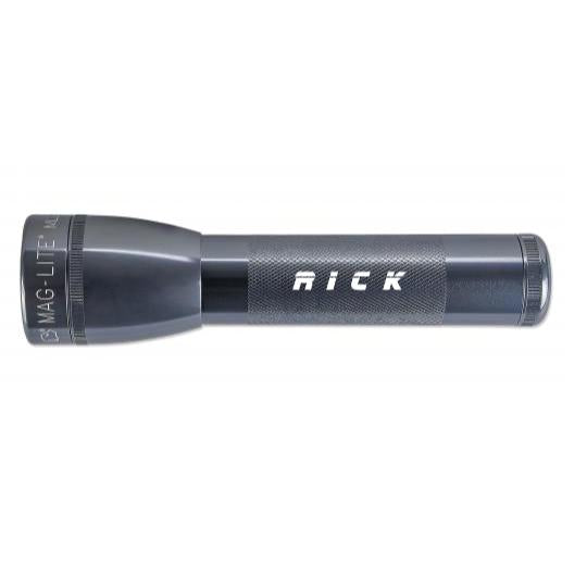 ML25LT LED 2-Cell C Flashlight - Gray - Custom Engraving