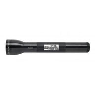 ML300L LED three-cell D flashlight in black with textured grip and engraving plate.