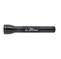 Black ML300L 3-Cell D flashlight with a custom engraving along the barrel